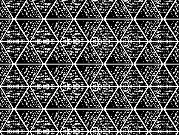 Patrón gráfico de triángulos eclosionados — Archivo Imágenes Vectoriales