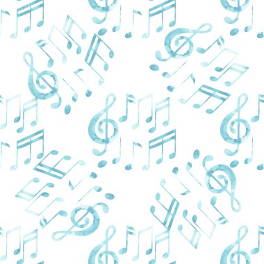 Suluboya nota deseni