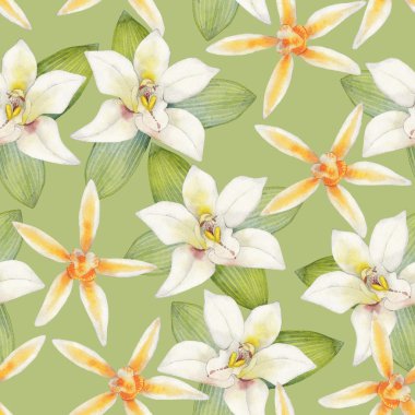 Suluboya vanilya desen