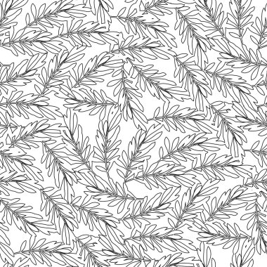Grafik zeytin dalı deseni