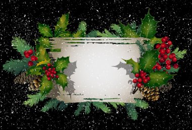 Noel vektör tasarımı