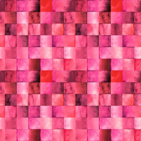 Цветной узор с квадратиками — стоковое фото
