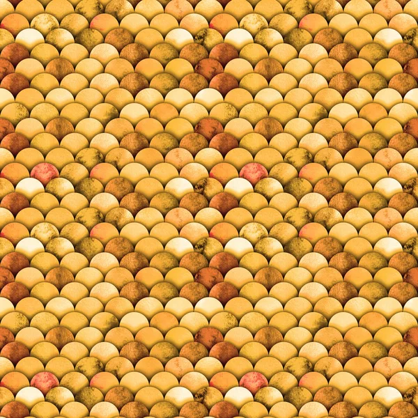 Aquarel patroon met schubben — Stockfoto