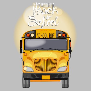 Sarı okul Servisi önünde görüntülemek