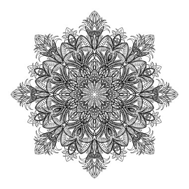 soyut daire süsleme