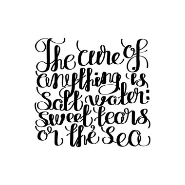 Graphic ocean quote