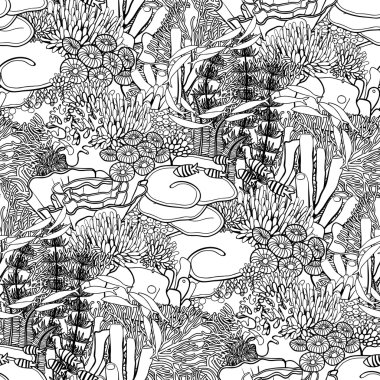 mercan kayalığı desen