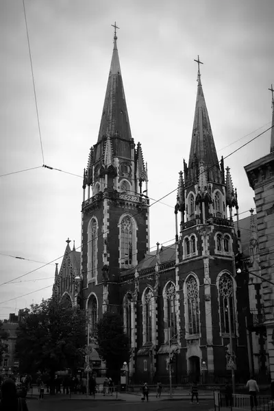 Kirche der Heiligen olga und elszabeth in leopolis — Stockfoto