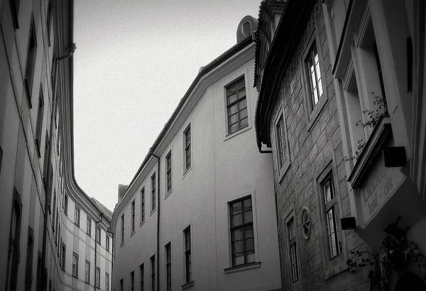 Narrow streets of Prague — Stock Photo, Image