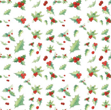 Noel seamless modeli suluboya