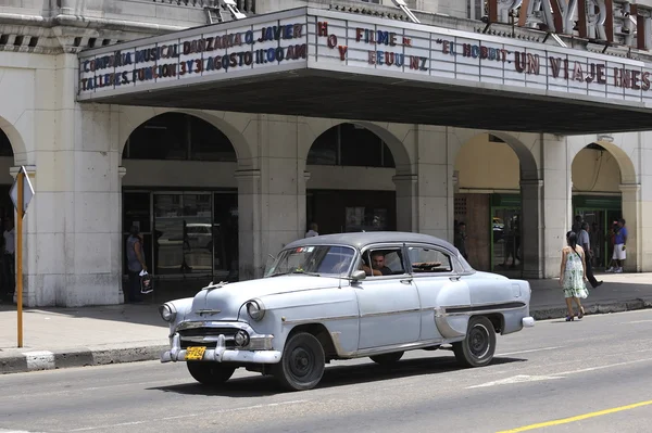 Carros antigos de Cuba . — Fotografia de Stock