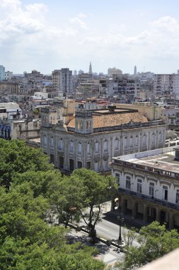 Küba'da eski Havana Mimarlık.
