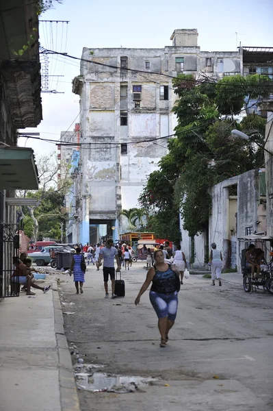 Arquitectura Habana Vieja en Cuba . —  Fotos de Stock