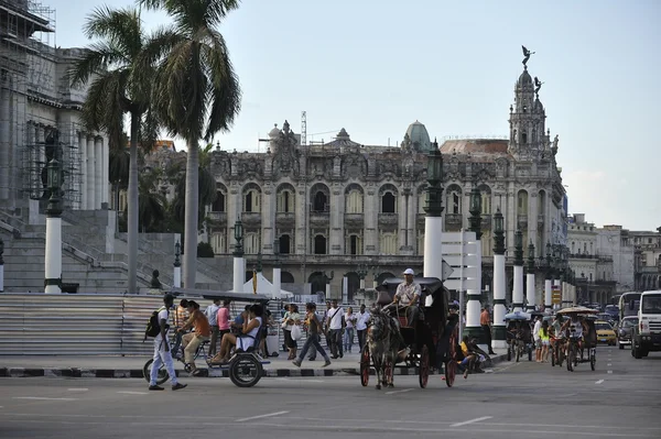 Oud Havana architectuur in Cuba. — Stockfoto