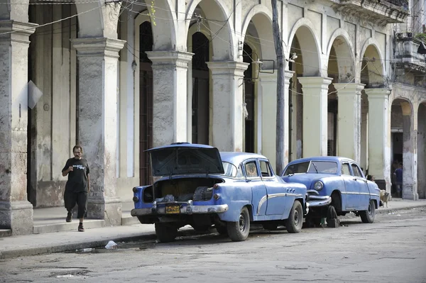 Arquitectura Habana Vieja en Cuba . —  Fotos de Stock