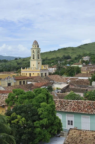 Trinidad, Blick auf die Stadt von den Dächern. — Stockfoto