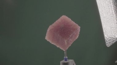 Krom anahtarı için yeşil ekran üzerinde döngü ile greyfurt döndürme