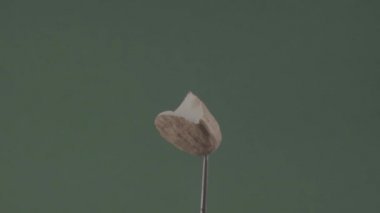 Krom anahtarı için yeşil ekranda döngü ile badem döndürme