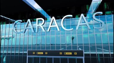 Uçak, bereketli palmiye ağaçlarıyla çevrili berrak mavi gökyüzünün altında çarpıcı bir tropikal plaja iniyor.