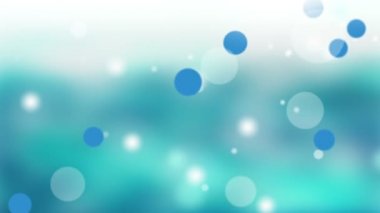 ışık noktalar akan defocused