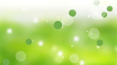 ışık noktalar akan defocused