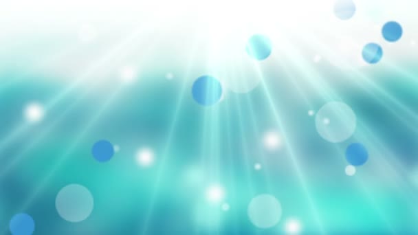 Points lumineux fluides déconcentrés 