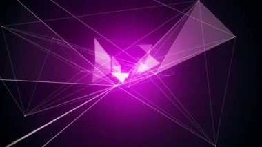 Büyüyen geometrik çizgiler