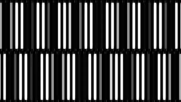 Led stripes transition — Stock Video