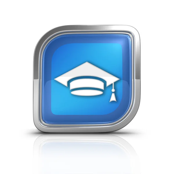 School Hat Icon — Stock Photo, Image