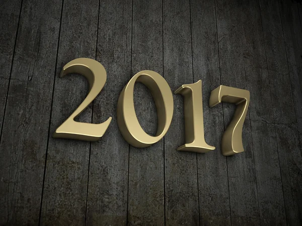 Новий рік 2017 — стокове фото