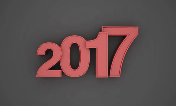 Ano novo 2017 — Fotografia de Stock