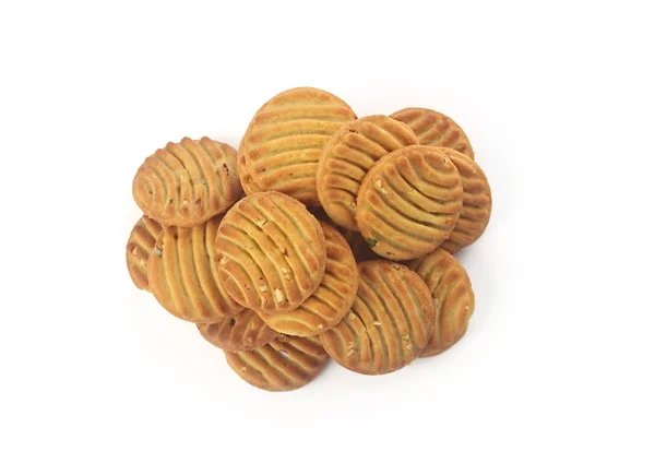 Ινδική γλυκά μπισκότα με καρύδια — Φωτογραφία Αρχείου