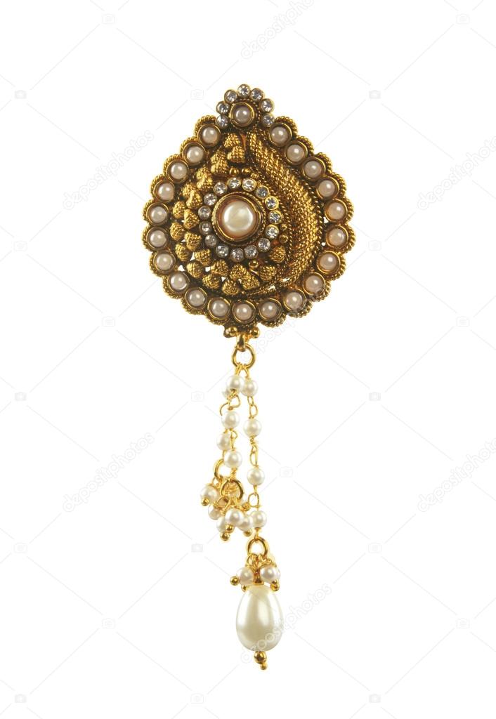 Indian Traditional Gold Pendant