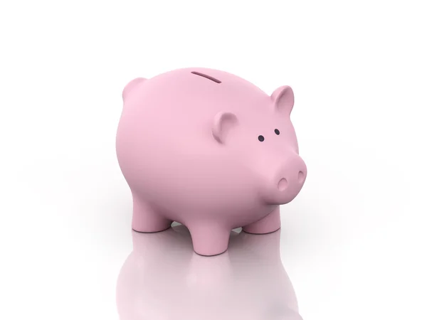 Piggy Bank 3d-modell — Stockfoto