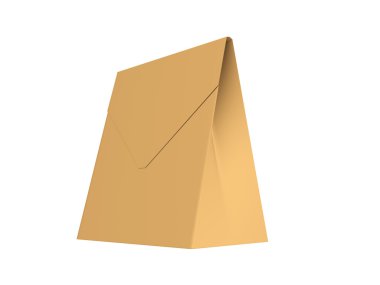 Kağıt çanta - 3d görüntü