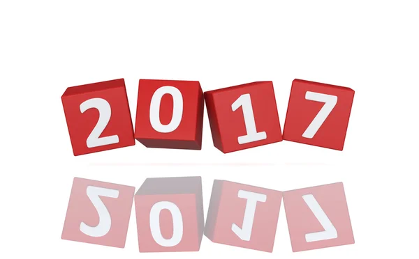 Neues Jahr 2017 — Stockfoto