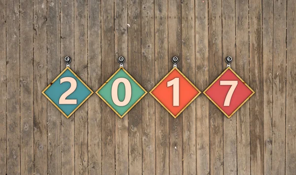 Año Nuevo 2017 — Foto de Stock