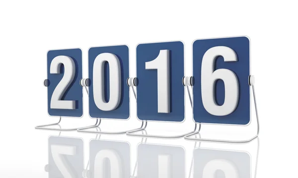 Nuevo año 2016 — Foto de Stock