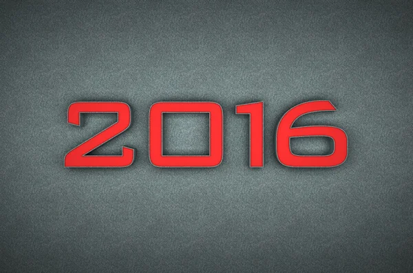 Nowy rok 2016 — Zdjęcie stockowe