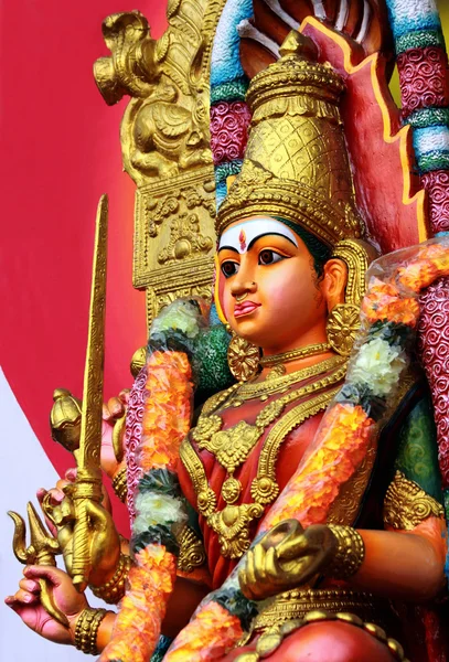 Άγαλμα Hindu θεάς Αμμάν — Φωτογραφία Αρχείου