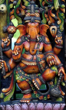 Hindu God Gannesa clipart