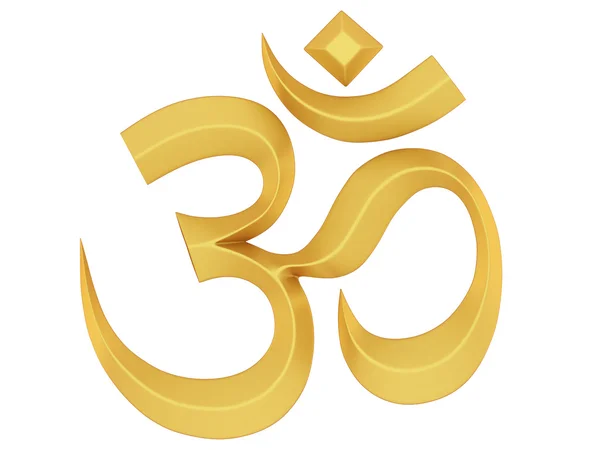 Hindu Religious Om Symbol — Stock Photo, Image