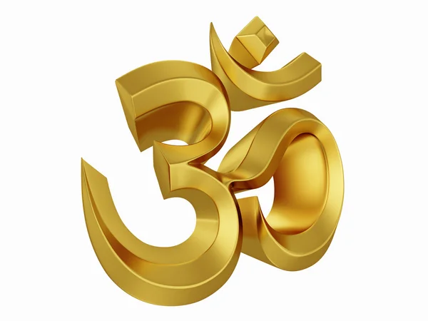 Ícone Hindu Om — Fotografia de Stock