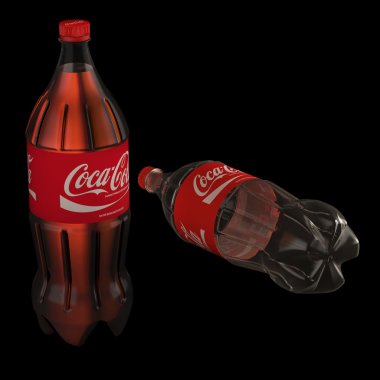 Plastik şişe kola, 2 litre