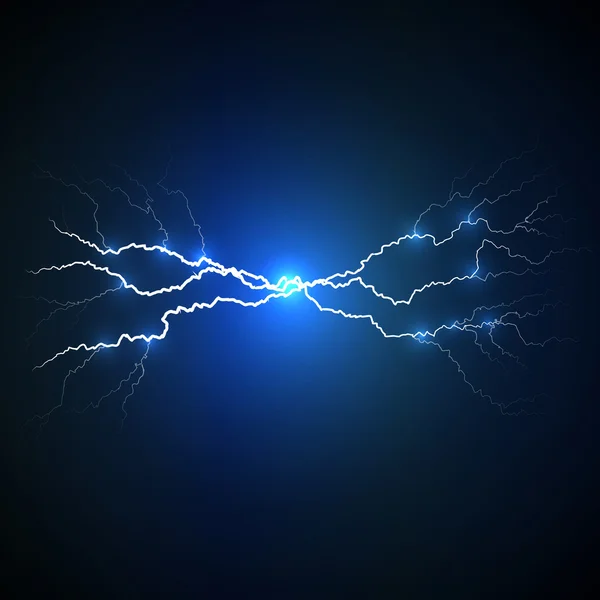 Flash av lightning Stockillustration