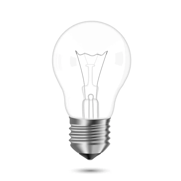 Elektrische Lampe isoliert — Stockvektor