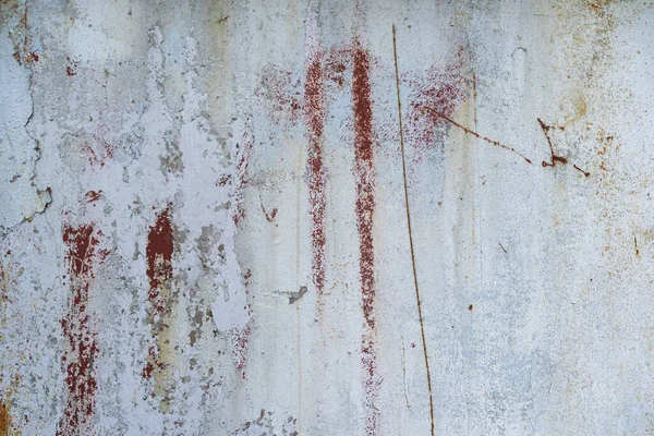 Eski Metal Bir Duvarın Yüzeyi Birkaç Farklı Renk Çizik Katmanı — Stok fotoğraf