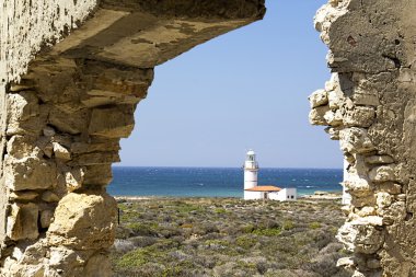 Türkiye'nin Bozcaada deniz fenerinden