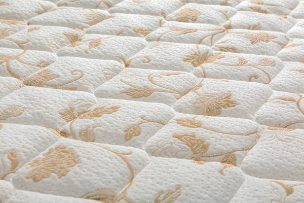 Brand nieuwe schone matras dekking oppervlak — Stockfoto