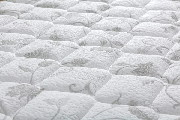 Brand new clean mattress cover surface — Stock Photo, Image